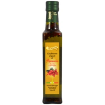 Olio aromatizzato al peperoncino Merzetti 25 cl Di