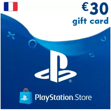 PSN Card 30 EUR (Francija) - PlayStation Dāvanu Ka
