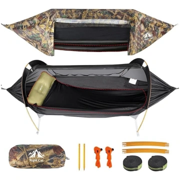 Night Cat Hammock Tent with Mosquito Net Waterproo