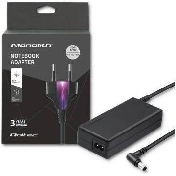 Qoltec Power adapter for laptop Acer | 65W | 19V |