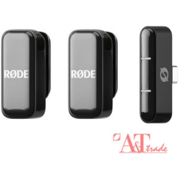 RODE Wireless Micro mikrofonu sistēma (USB-C, Meln