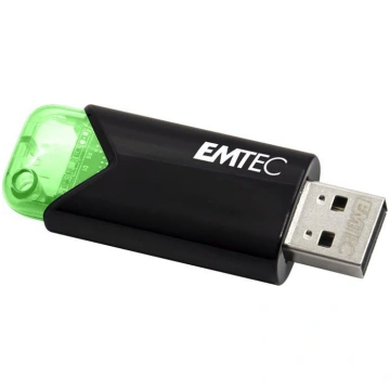 USB zibatmiņa Emtec Click Easy B110, melna krās.,