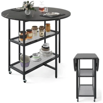LIFEZEAL Folding Dining Table, Modern Kitchen Tabl