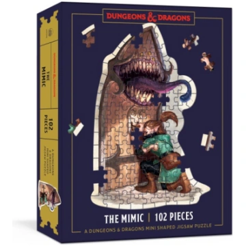 Dungeons & Dragons Mini Shaped Jigsaw Puzzle: The 