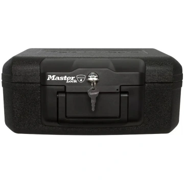 Pārnēsājamā seifa MASTER LOCK L1200 Melns Atslēgas