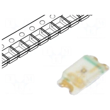 LED | SMD | 0603 | red | 16÷40mcd | 1.6x0.8x0.36mm