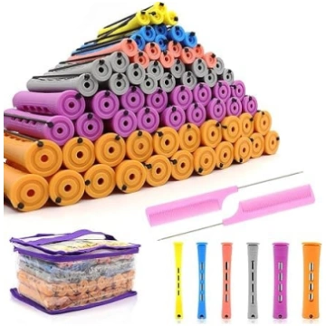 120 gabali Perm Rods komplekts, 6 izmēri, plastmas
