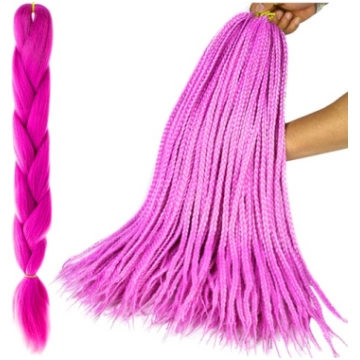 Kanekalons Sintētiskās Afro Bizes Frizūrām 60cm, N