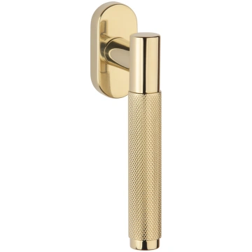 Logu rokturis APRILE MOLINIA R Polished Brass AT O
