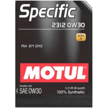 MOTUL Specific 2312 0W30 PSA 5L