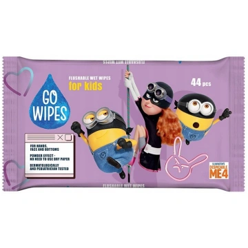 EURUS POZOSTALE Chusteczki nawilzane Minions 1x44s