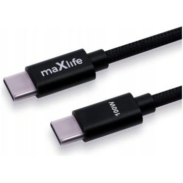 Maxlife Usb-c - Usb-c 1m 100w uzlādes kabelis Tooc