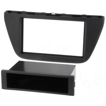 Radio mounting frame | Suzuki | 2 DIN | black PER.