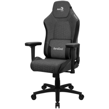 Aerocool CROWNASHBK, Ergonomic Gaming Chair, Adjus