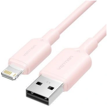 CABLE USB2.0 TO LIGHTNING/1M PINK LAMPF VENTION