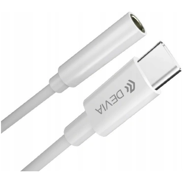 Devia Devia adapter przejsciowka EC608 USB-C - jac