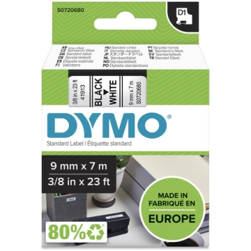 DYMO Authentic D1 Labels | Black Print on White Ta
