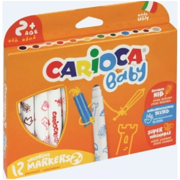 Carioca Flamastry Maxi Baby, 12 (134326) | 134326 