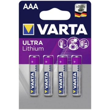 Varta 6103301404 - 4 gab Lititija pogas baterija U