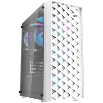 Darkflash DK351 computer case + 4 fans (white) ( 4