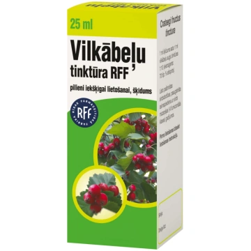 RFF Vilkābeles tinktūra, 25 ml RĪGAS FARMACEITISKĀ