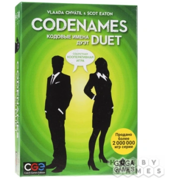 Hacтoльнaя игpa Codenames: Duet Hobby World 62990-