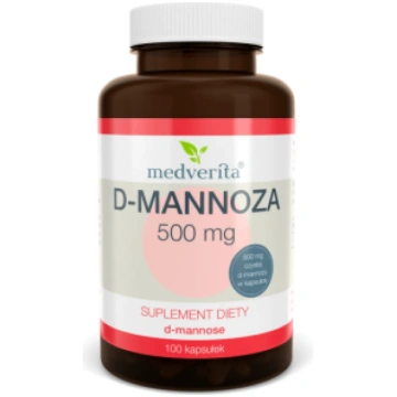 D-Mannose 500 mg Medverita 100 caps