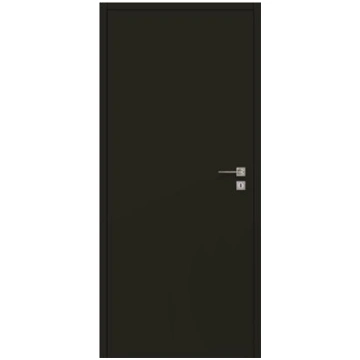 Iekšdurvis FULL Black matt – PP (FULL|mel)