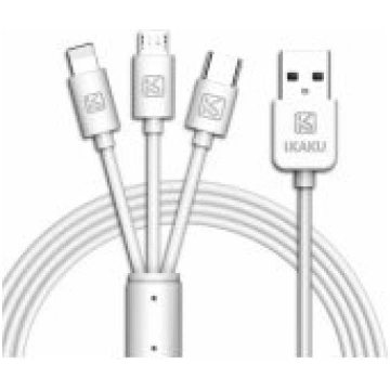 iKaku KSC-078 3in1 USB-A to Type-C / Lightning / M