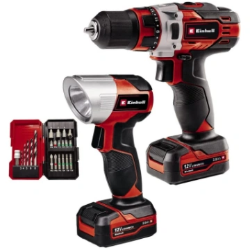 Einhell Cordless Drill TE-CD 12/1 +22+CL 12V (red/