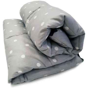 Stepēta vilnas sega ALL SEASONS grey 150x210 cm