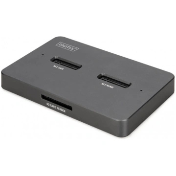 Digitus M.2 NVMe + M.2 SATA SSD docking station wi