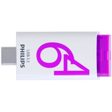 Philips USB 3.2 64GB Click Series Gen 1 USB-C ( FM