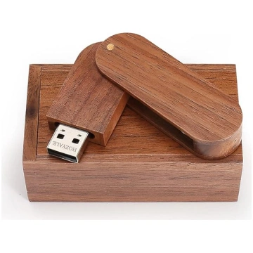 USB zibatmiņas koka USB 2.0 zibatmiņas disks 64 GB