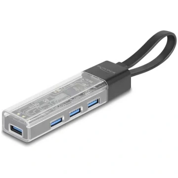 DELOCK USB 3.2 Gen 1 (3.1 Gen 1) 4 portu centrmezg