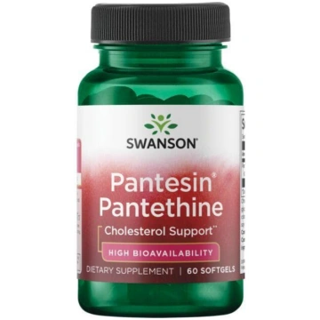 Pantesin Pantethine - holesterīnam - N60 - Swanson