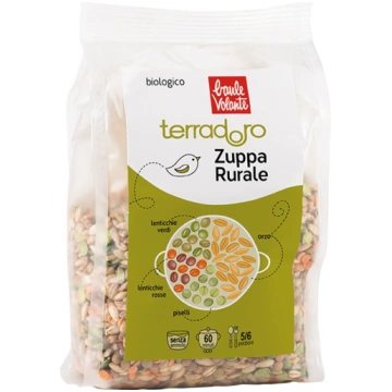 Zuppa orzo e piselli 400g BAULE VOLANTE