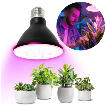 LED Spuldze stādu audzēšanai PLANTY E27/9W/230V 12