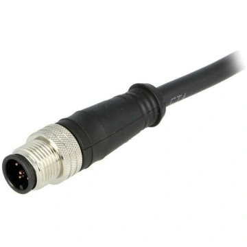 Connector: M12; plug; male; Micro-Change; PIN: 5; 