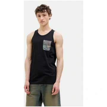 Jack & Jones Topiņš Hawaii 12269321 Melns Standard