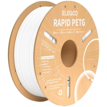 ELEGOO Rapid PETG Filament (White) 50.203.0217