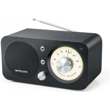 Muse M-095 BT Radio, Bluetooth / NFC, Portable, Bl