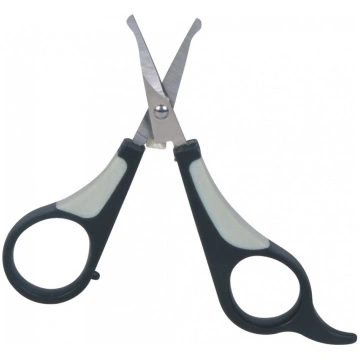 TRIXIE 2360 pet grooming scissors Black, Grey, Sta