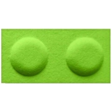 Filca apdares plāksne 3D Block Eviso 30x15cm zaļa/