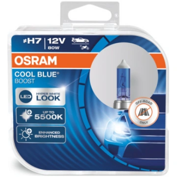 H7 CB BOOST 80W 12V HALOGĒNLAMPA OSRAM 2GB O62210C