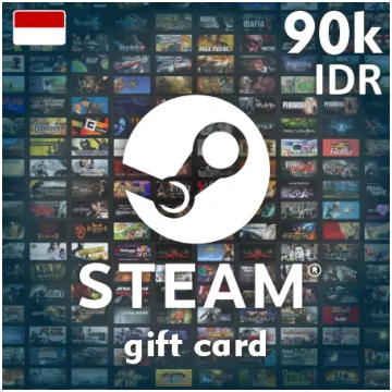 Steam Wallet dāvanu karte 90000 IDR - Steam atslēg