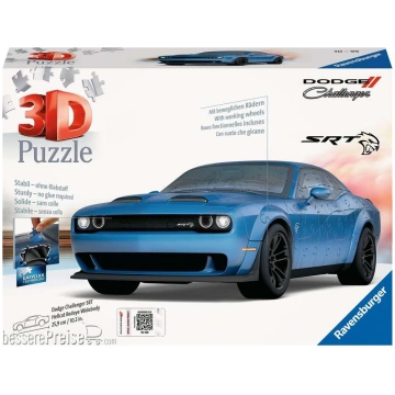 Ravensburger 3D mīkla Dodge Challenger » Spēļu vei