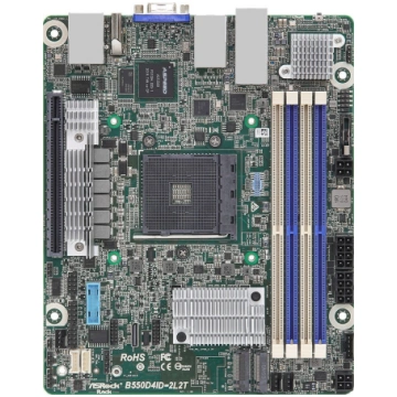ASRock ASRock Mainboard B550D4ID-2L2T mini-ITX Soc