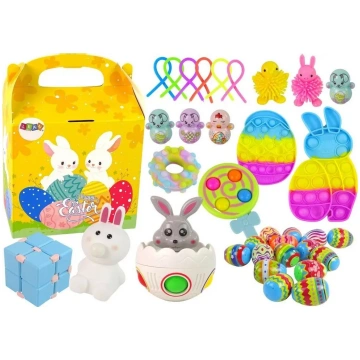 LEANToys Lieldienu fidget rotaļlietu komplekts — d