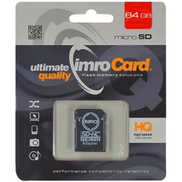 IMRO MicroSDXC memory card / 64GB / Class 10 UHS-I